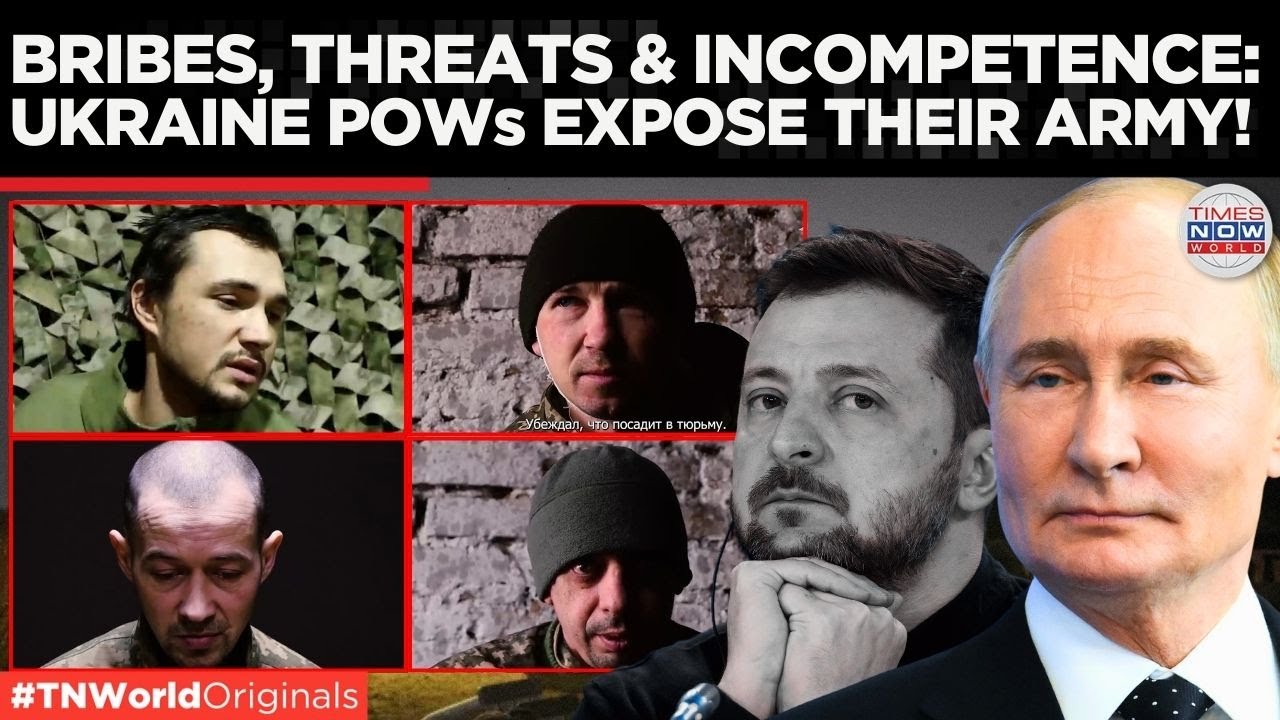 Captured Ukraine Soldiers REVEAL Corruption In Army, Question Zelensky’s Strategy | Times Now World