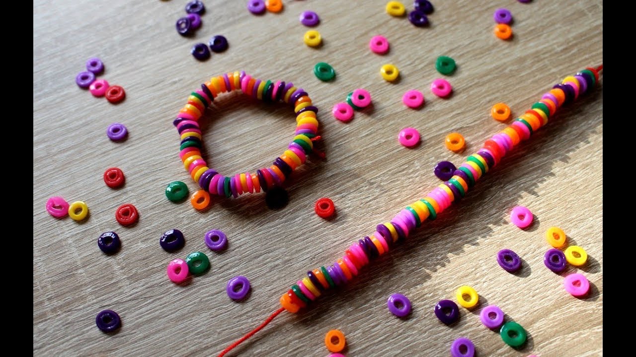 Faire fondre des perles à repasser + Bracelet