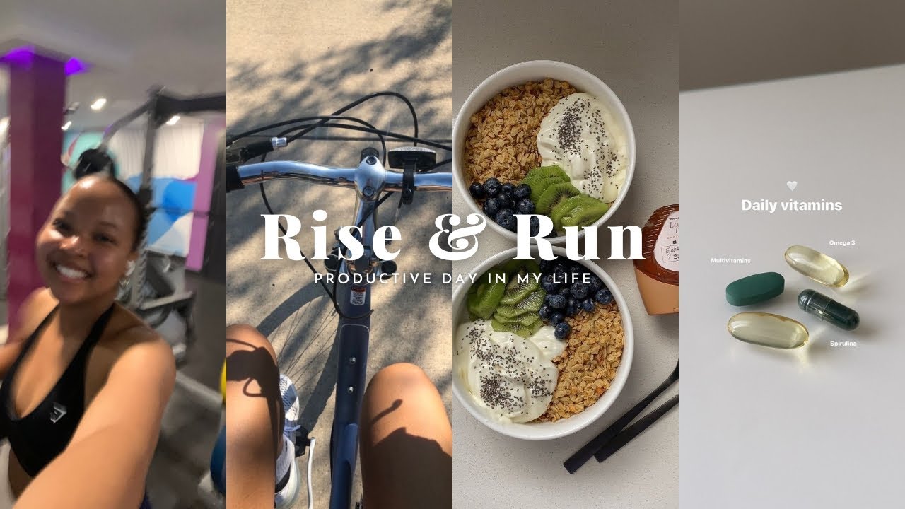 RISE AND RUN 🌞| work card approval + job search + bike ride + healthy brekkie #lebonem