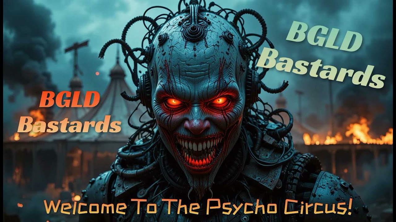 BGLD BASTARDS 🎪 WELCOME TO THE PSYCHO CIRCUS! (Official Audio) 🎧 #blackmetal