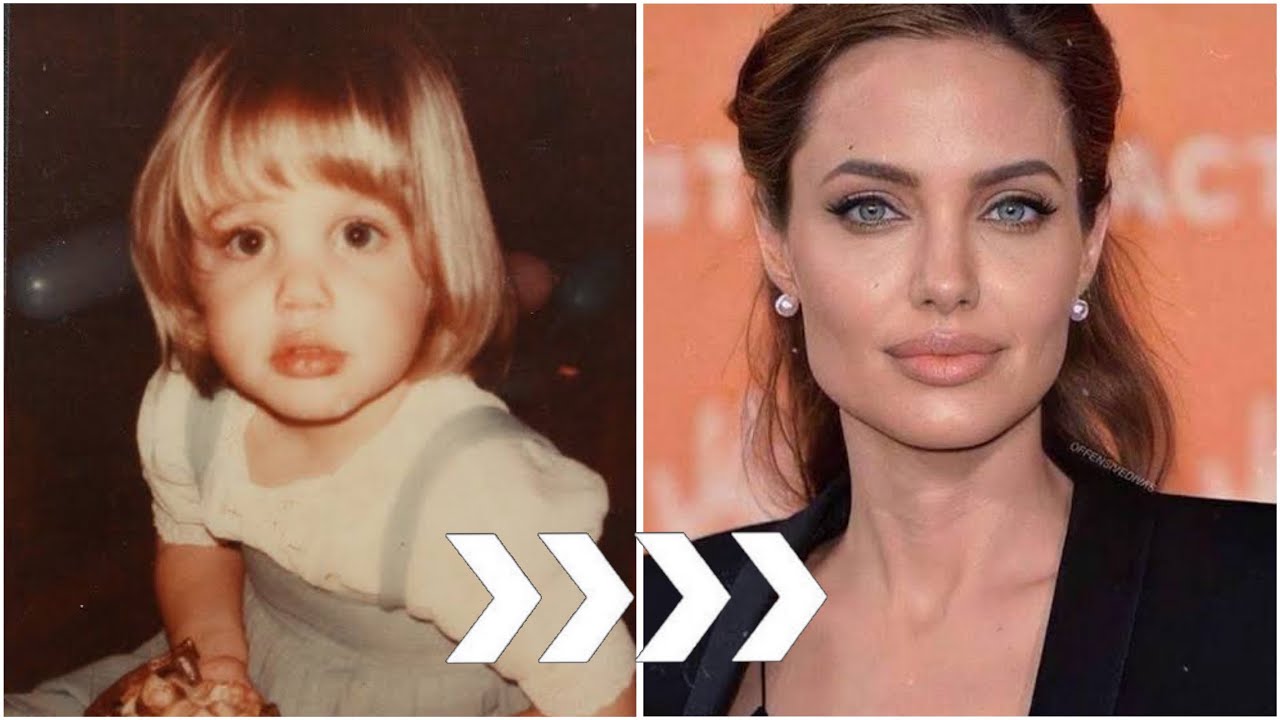 Angelina Jolie from 1 to 48years old