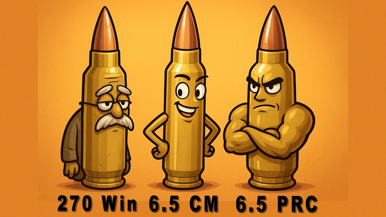 6.5 PRC против 6.5 Creedmoor против .270 Winchester | Действительно ли PRC того стоит?