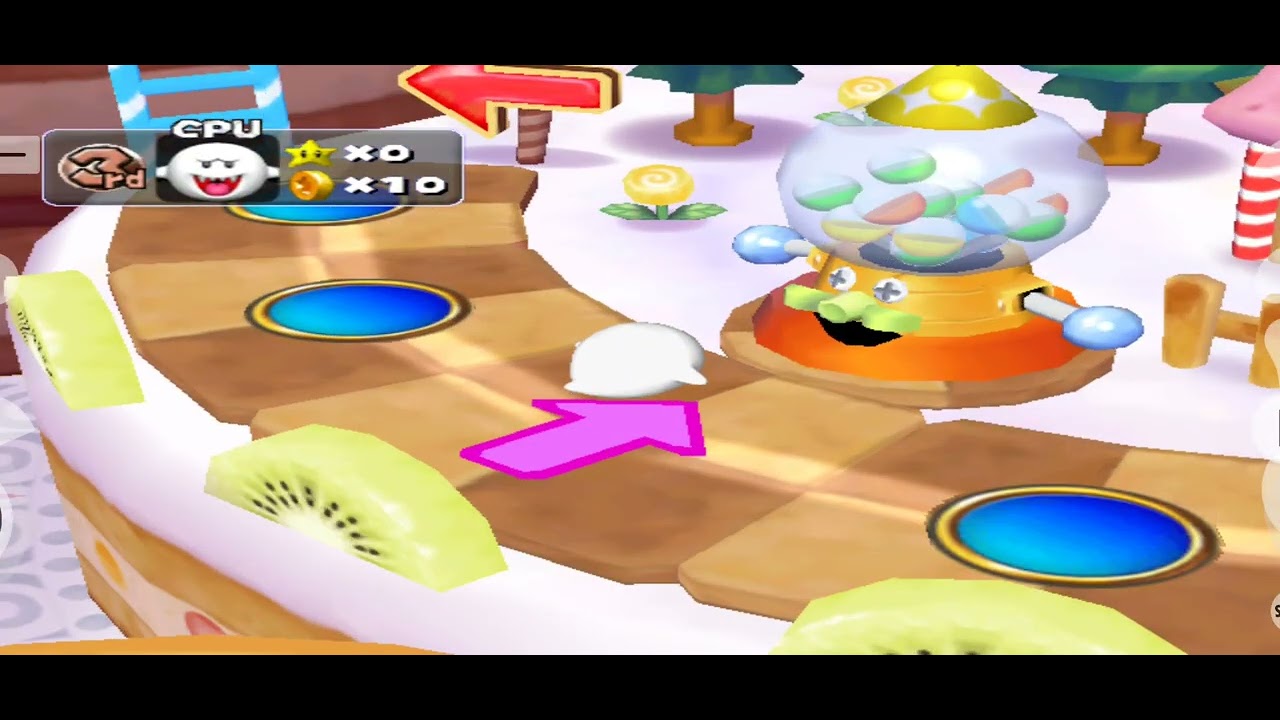 Playing Mario Party 5