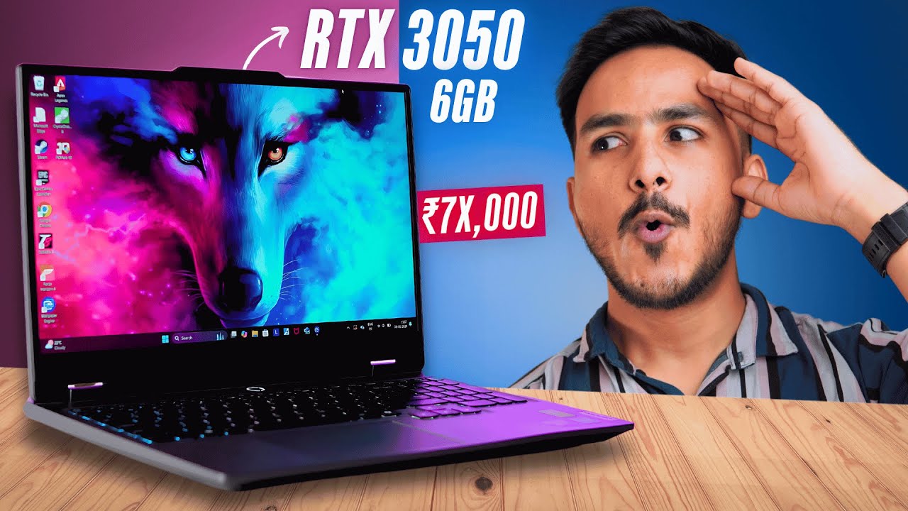 Best AI Powered Gaming Laptop - Lenovo LOQ Core i5 with RTX 3050 !