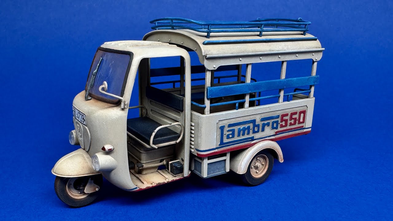 Lambro 550, dreir&auml;driges Lastenfahrzeug, Gecko Models, Scale 1/35