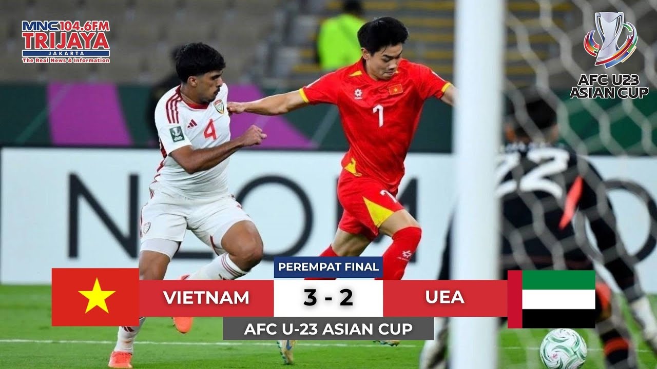 HIGHLIGHTS Vietnam (3) Vs (2) Uni Emirat Arab | Perempatfinal Piala Asia U-23 2026