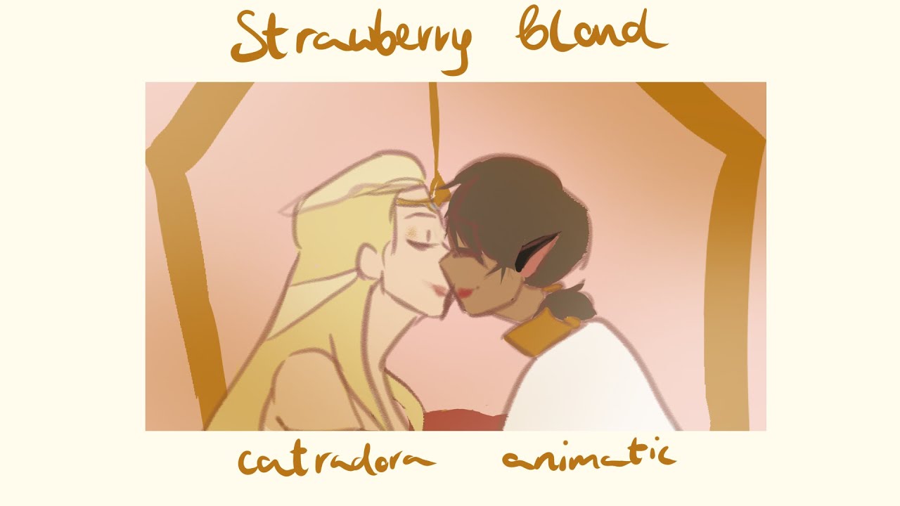 strawberry blonde. catradora she-ra animatic.
