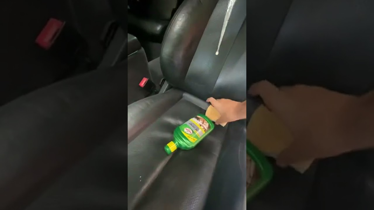 Turtle Wax Deri temizleyici CLK 208 Uygulama