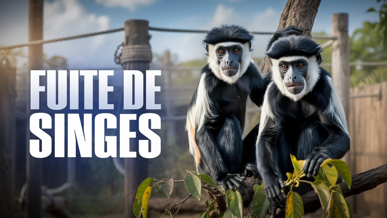 Deux singes S'ÉVADENT de l'enclos et s'approchent des TIGRES : ALERTE MAXIMALE - Reportage Véto -BSF