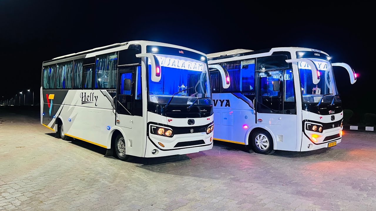 Eicher 2075H Luxurious 2x2 (29 seater) mini buses. Comfortable, soft & luxury interior and seats.