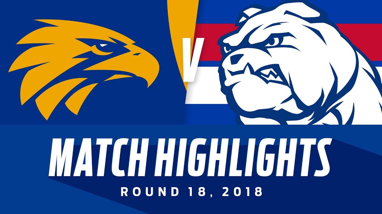 West Coast v Western Bulldogs Match Highlights | Round 18, 2018 | AFL