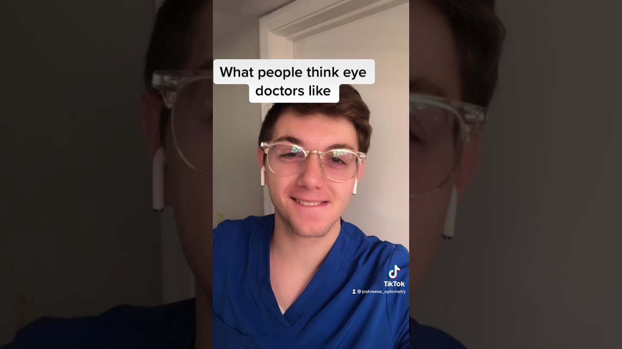 The Eye Doctor Stereotype #eyedoctor #optometry #eyes