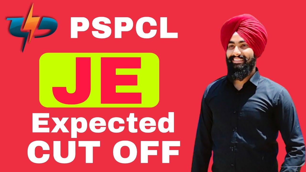 PSPCL JE Electrical Expected cut off