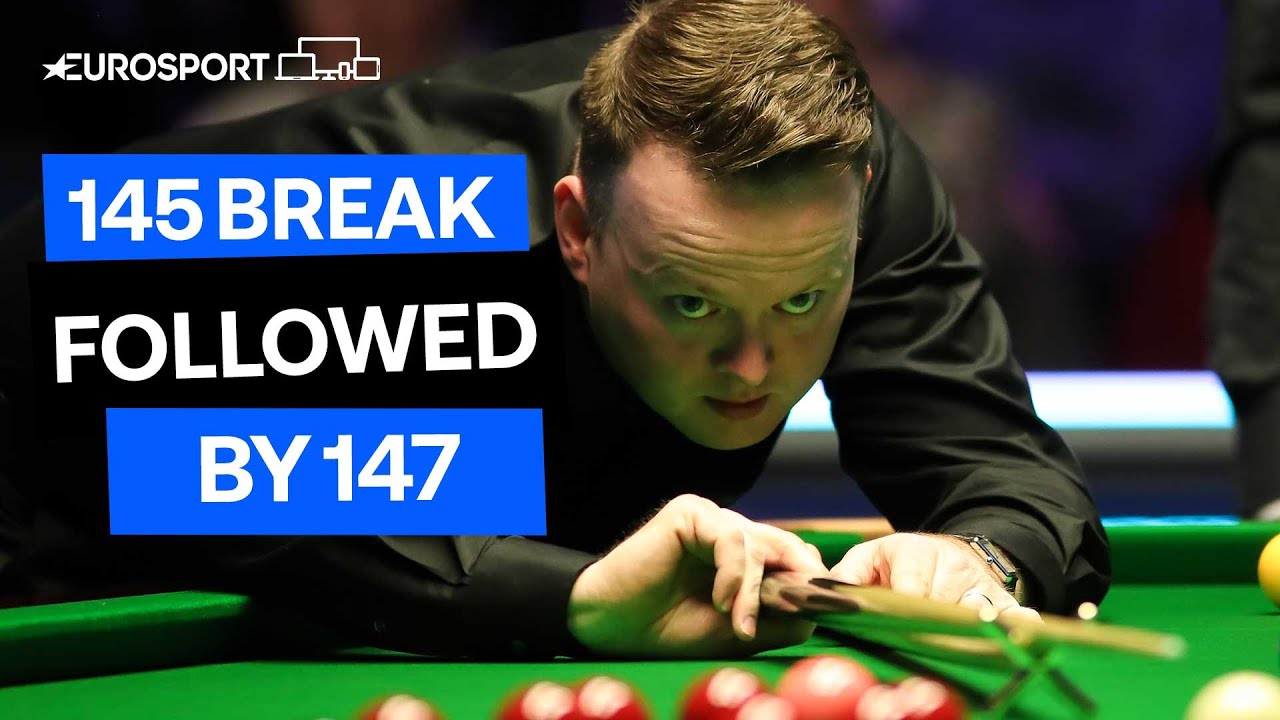 Shaun Murphy Makes Maximum 147 One Frame After 145 Break | Eurosport Snooker