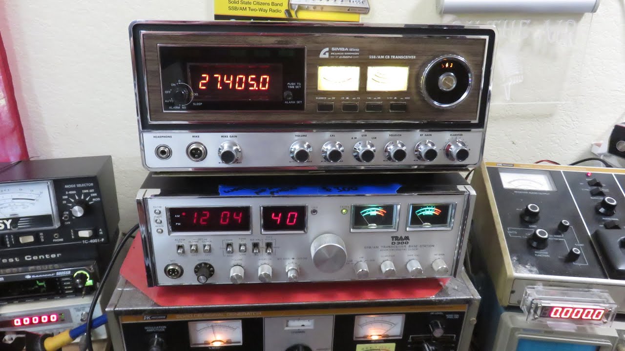 Simba SSB CB Radio now has 40 Channels and a Red Frequency Counter