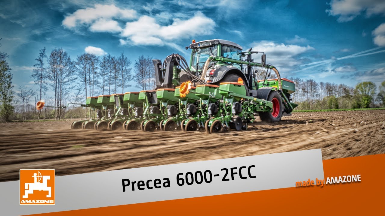 Сеялка точного высева Precea 6000-2FCC с фронтальным баком FTender 2200 | AMAZONE