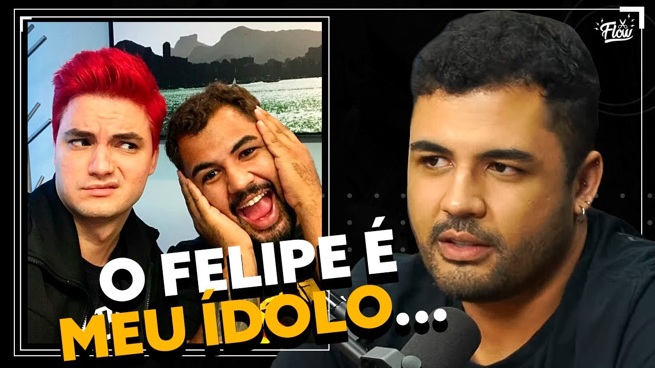 Como BRUNO CORREA conheceu FELIPE NETO?