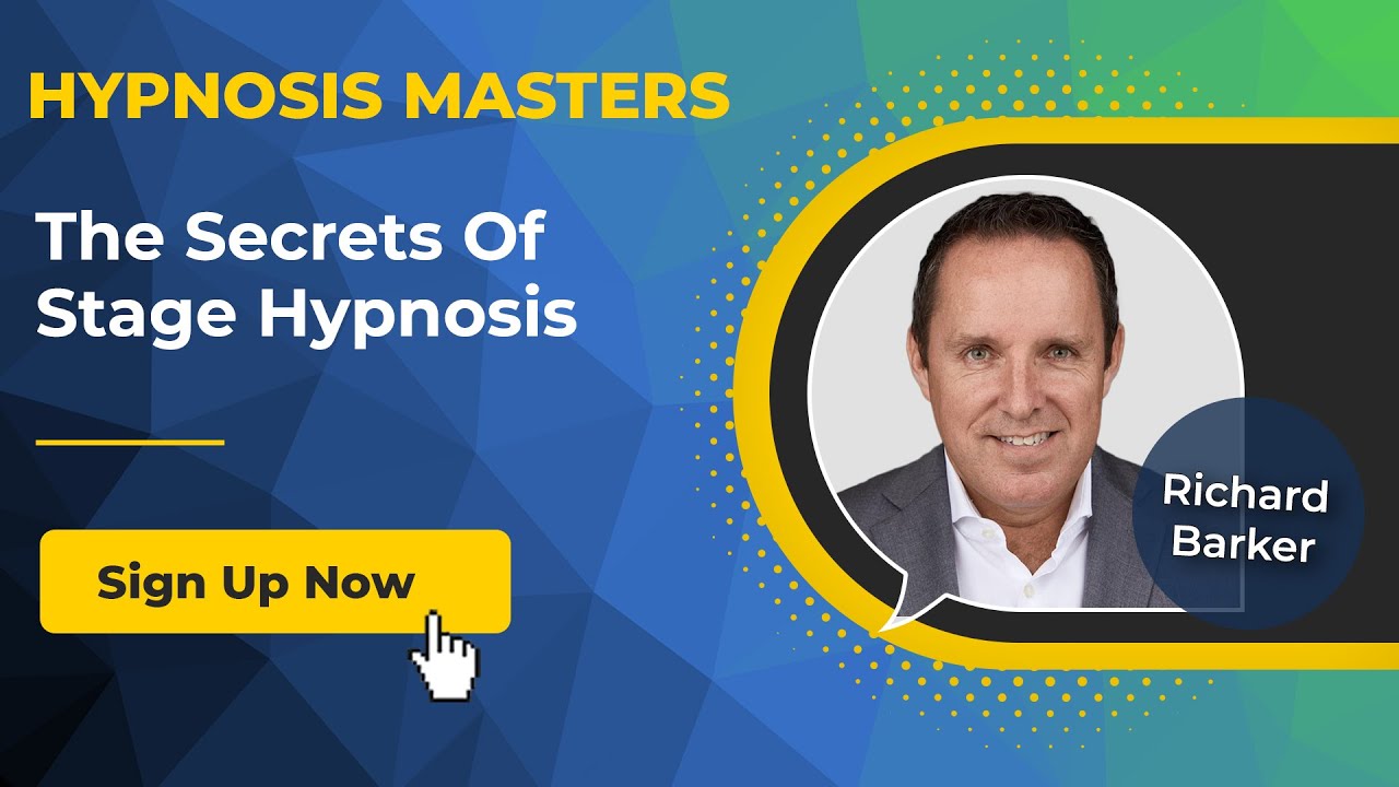 Richard Barker - Secrets for Successful Stage Hypnosis Shows @Hypnosis Masters Summit [Summary]