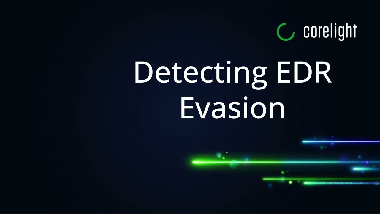 Detecting EDR Evasion with Corelight Open NDR