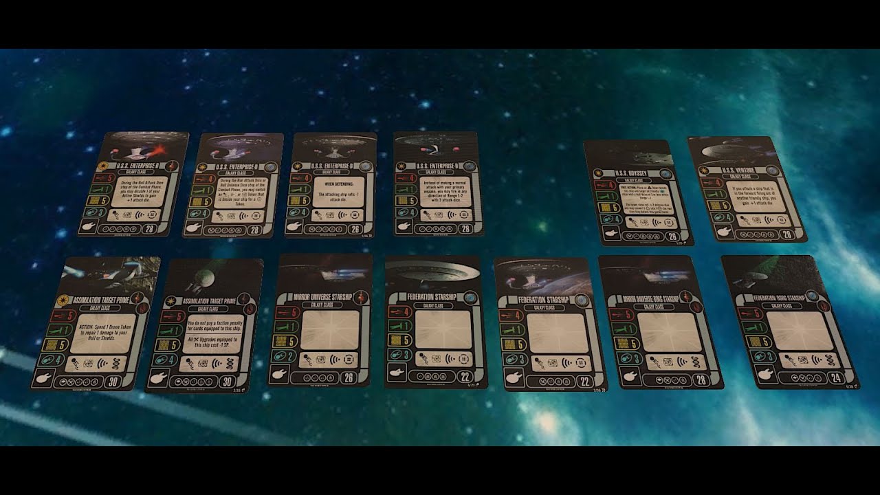 Rank 'Em Star Trek Attack Wing Galaxy Edition