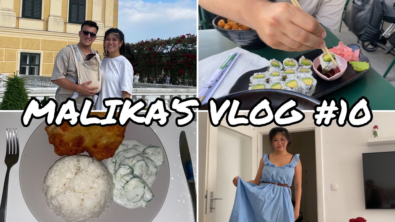 MALIKA'S VLOG #10 | SCHLOSS SCHÖNBRUNN 🏰 | SCHNITZEL🍴| H&M HAUL 🛍