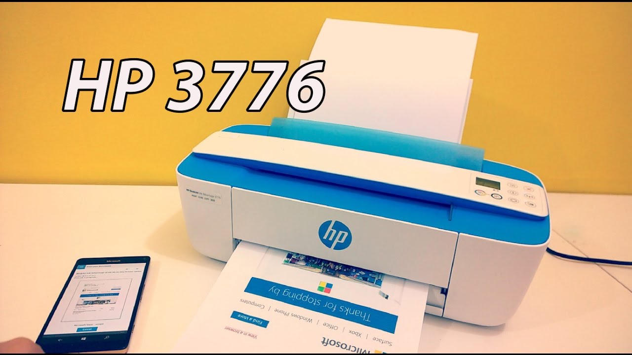 Imprima direto do celular com a multifuncional HP Advantage 3776