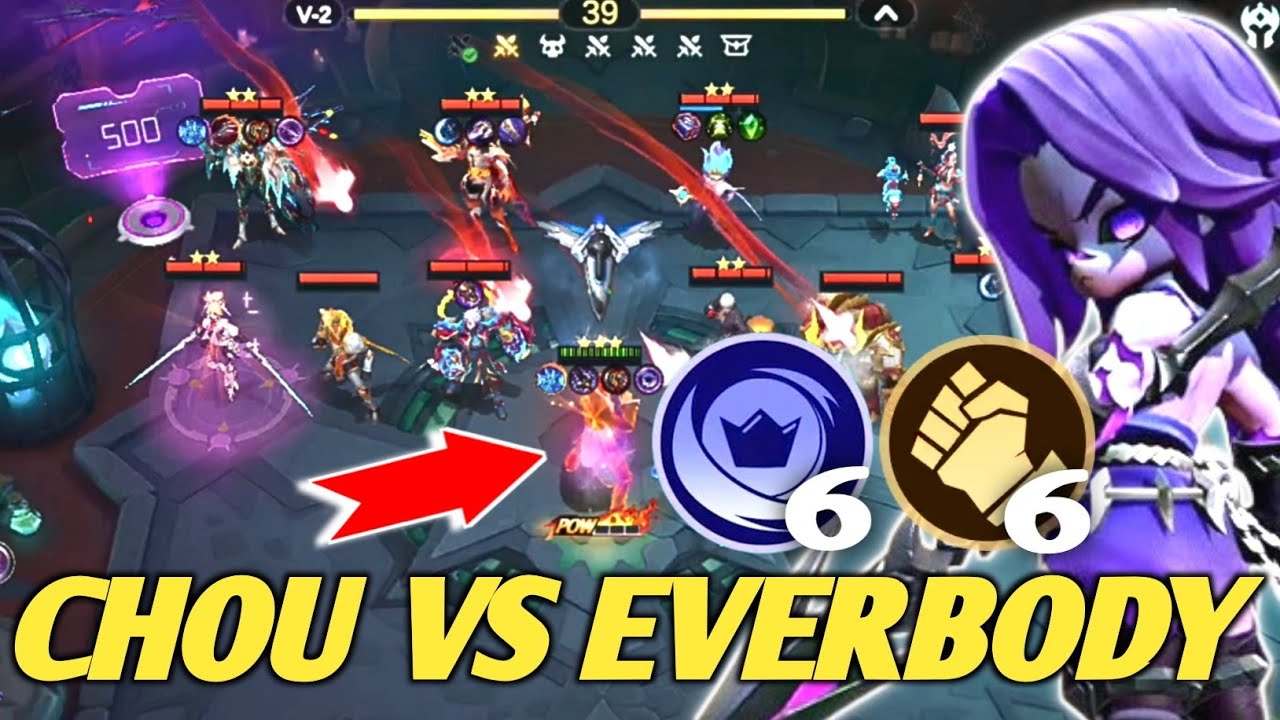 CHOU VS EVERBODY!! GINI CARANYA MAIN COMMANDER MOSKOV 100% WIN