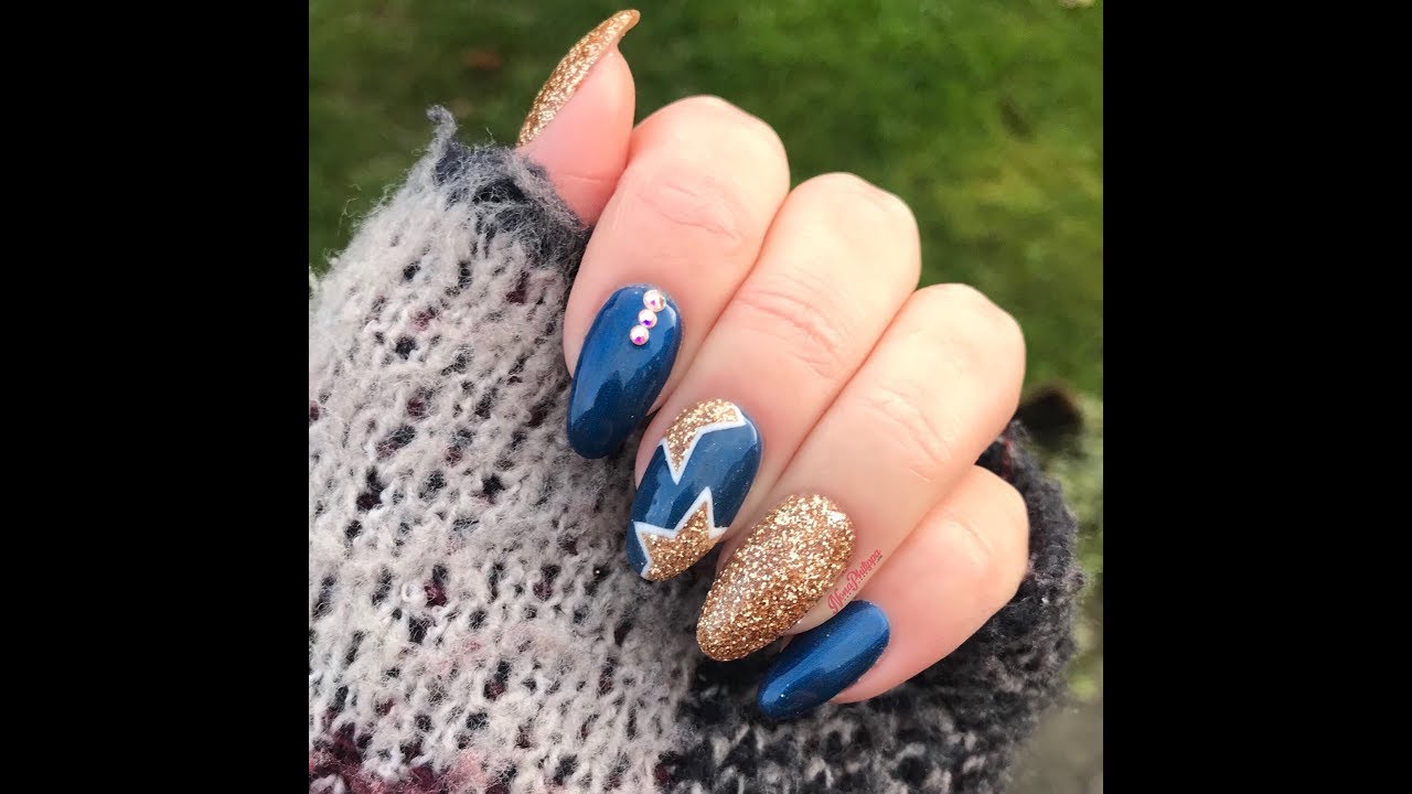 How To Do Glitter Stars-Using Magpie Gel Colours