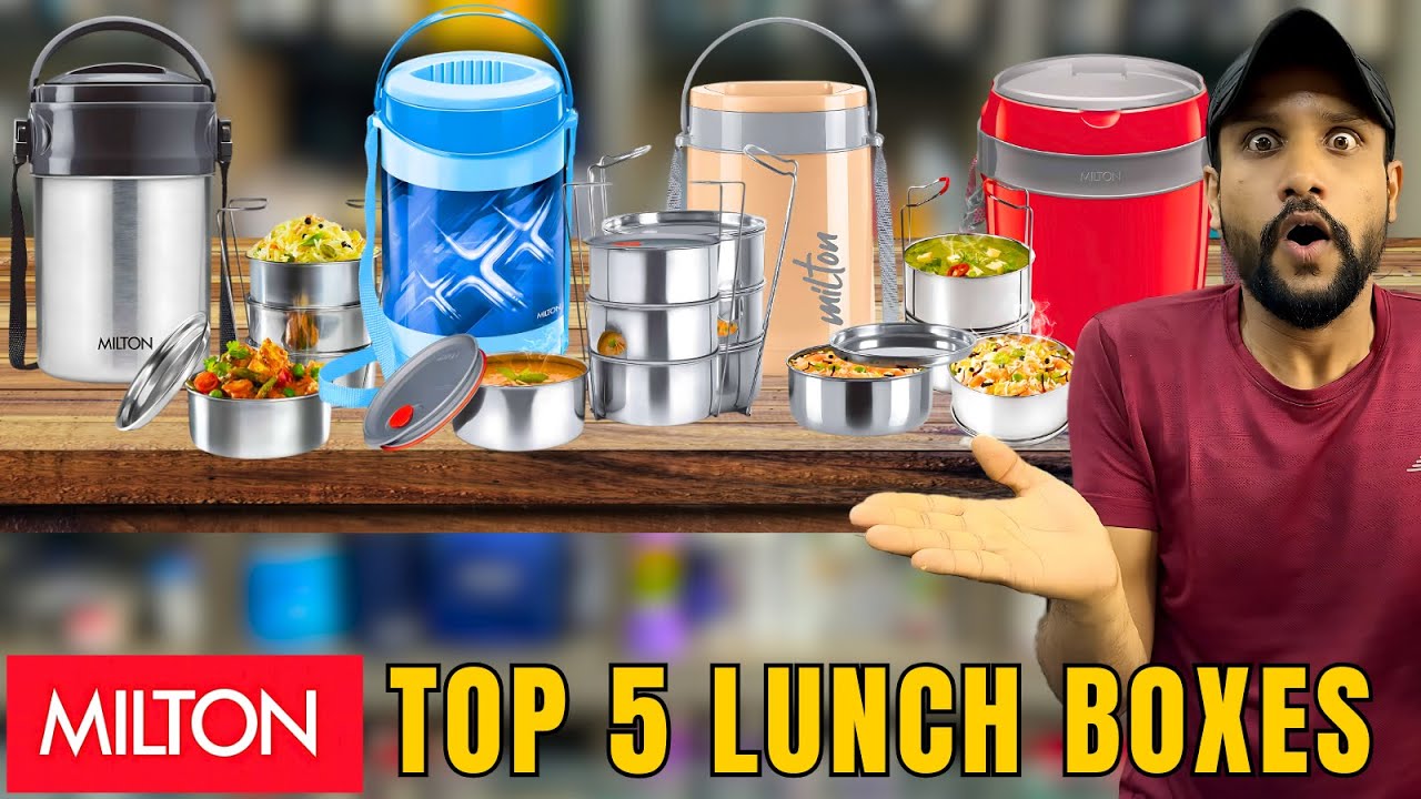 Top 5 Lunch Box In MILTON | Best Stainless Steel Lunch Box In INDIA | Insulated Lunch Box