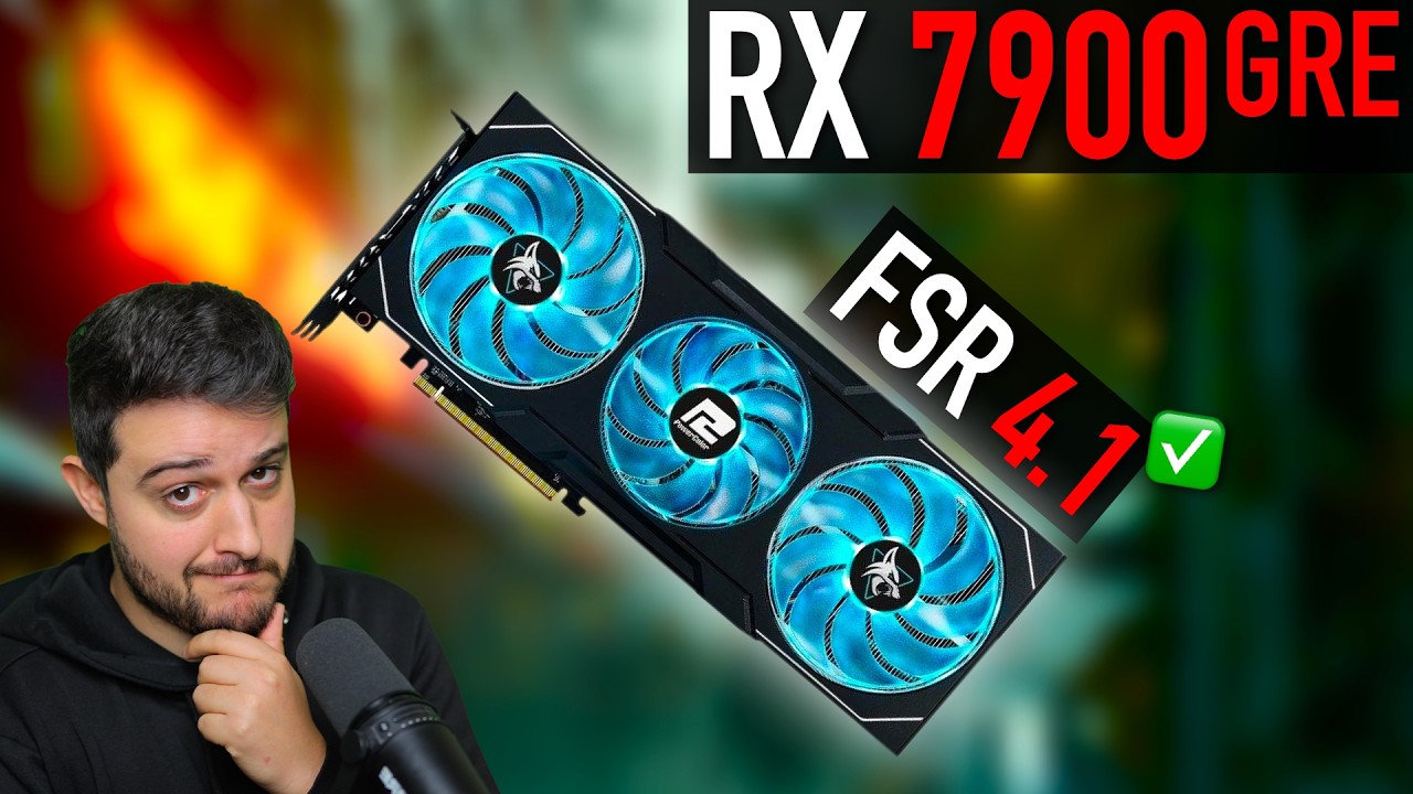 RX 7900 GRE &mdash; FSR 4.1 преображает картинку в 1440p! (5 игр)