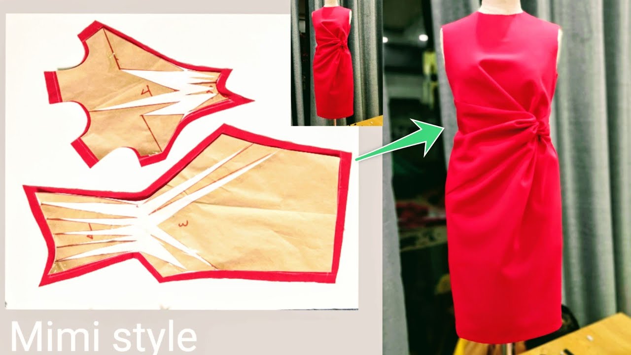 @mimistyle4383 : Thiết kế đầm xoắn eo