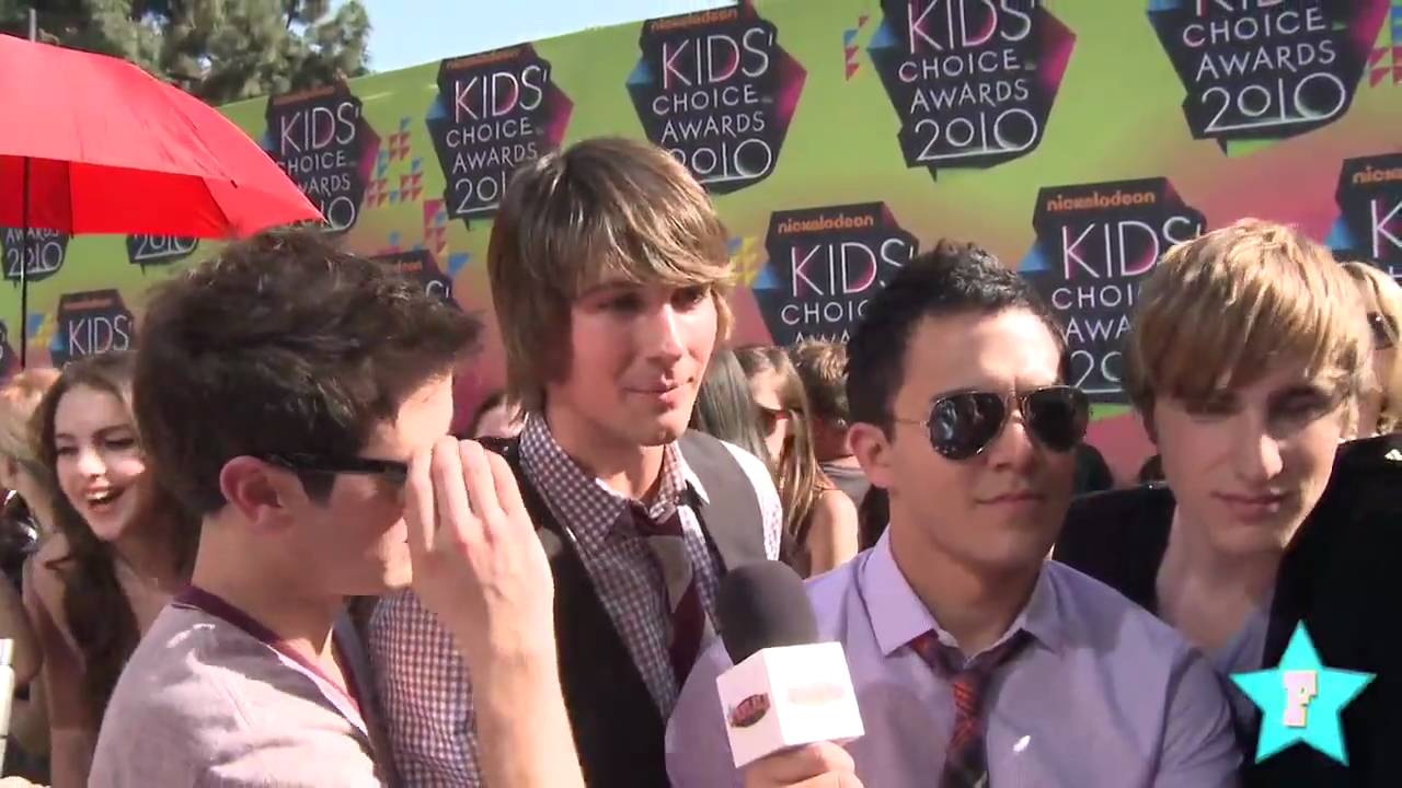 Big Time Rush Stylin' at the Kids' Choice Awards