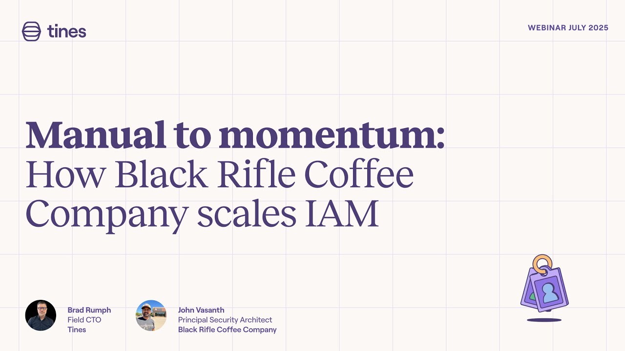 Manual to momentum: How Black Rifle Coffee Company scales IAM