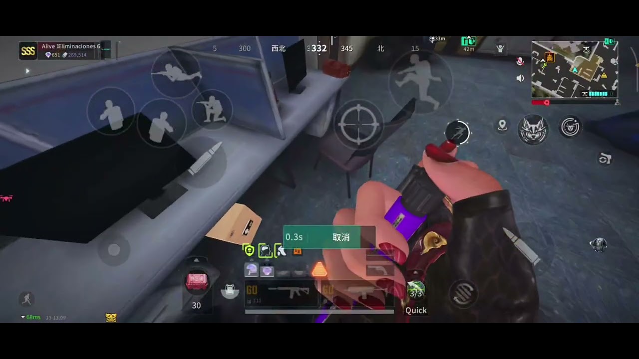 Lost light playing red zone 