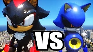 SHADOW THE HEDGEHOG VS METAL SONIC THE HEDGEHOG EPIC BATTLE