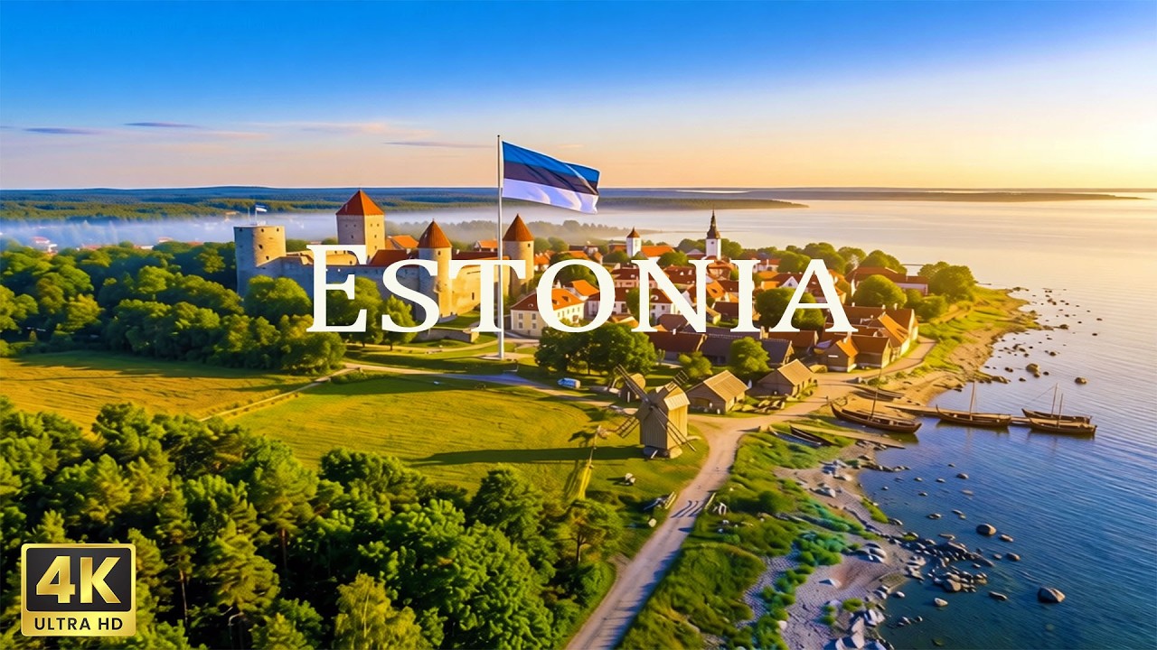 Estonia 4K Ultra HD - Relaxation Film 4K - Stunning Beautiful Nature With Relaxing Music