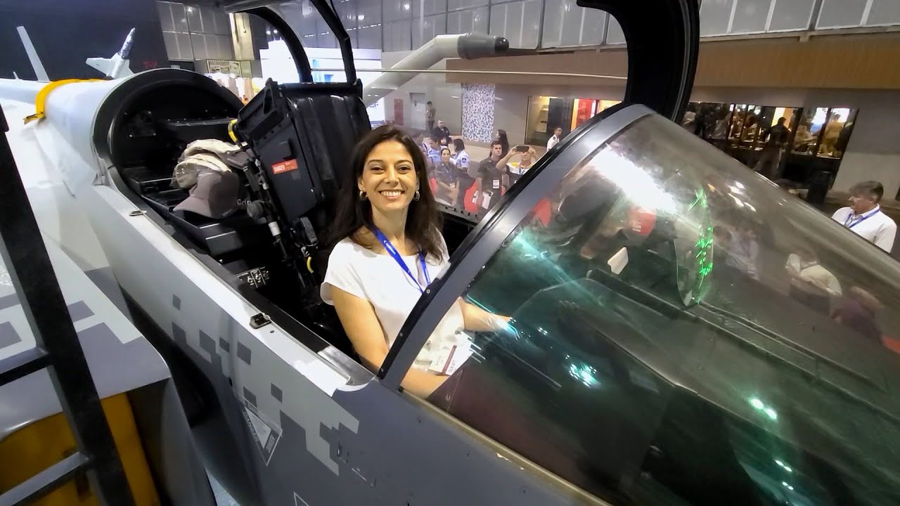 Caça da FAB, F-39 Gripen, e o que mais chamou atenção na LAAD 2023 no Rio de Janeiro|Gislene Bastos