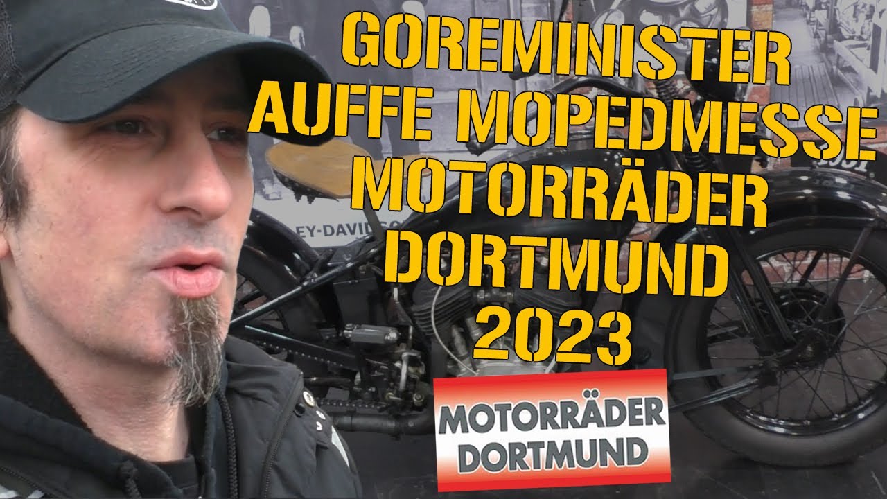 MOTORR&Auml;DER DORTMUND 2023 - Ein kleiner Bericht vonne Mopedmesse