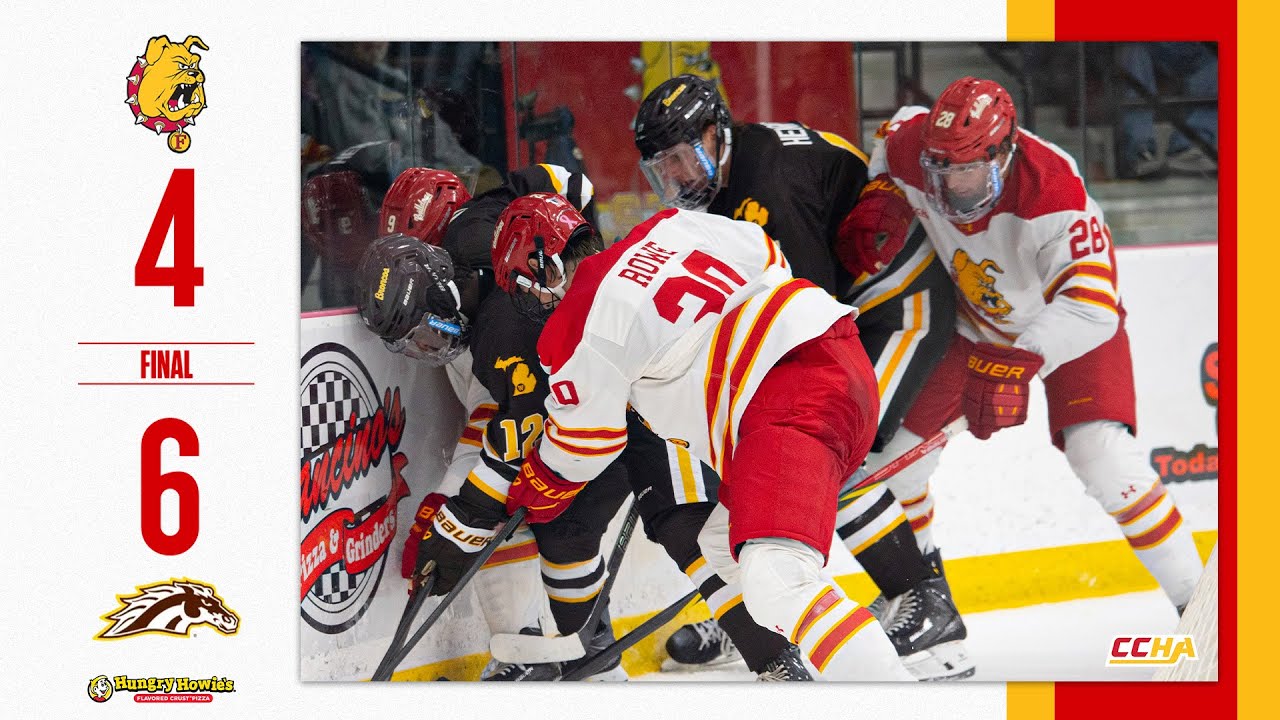 Ferris State Hockey vs #1 WMU Game 2 Highlights