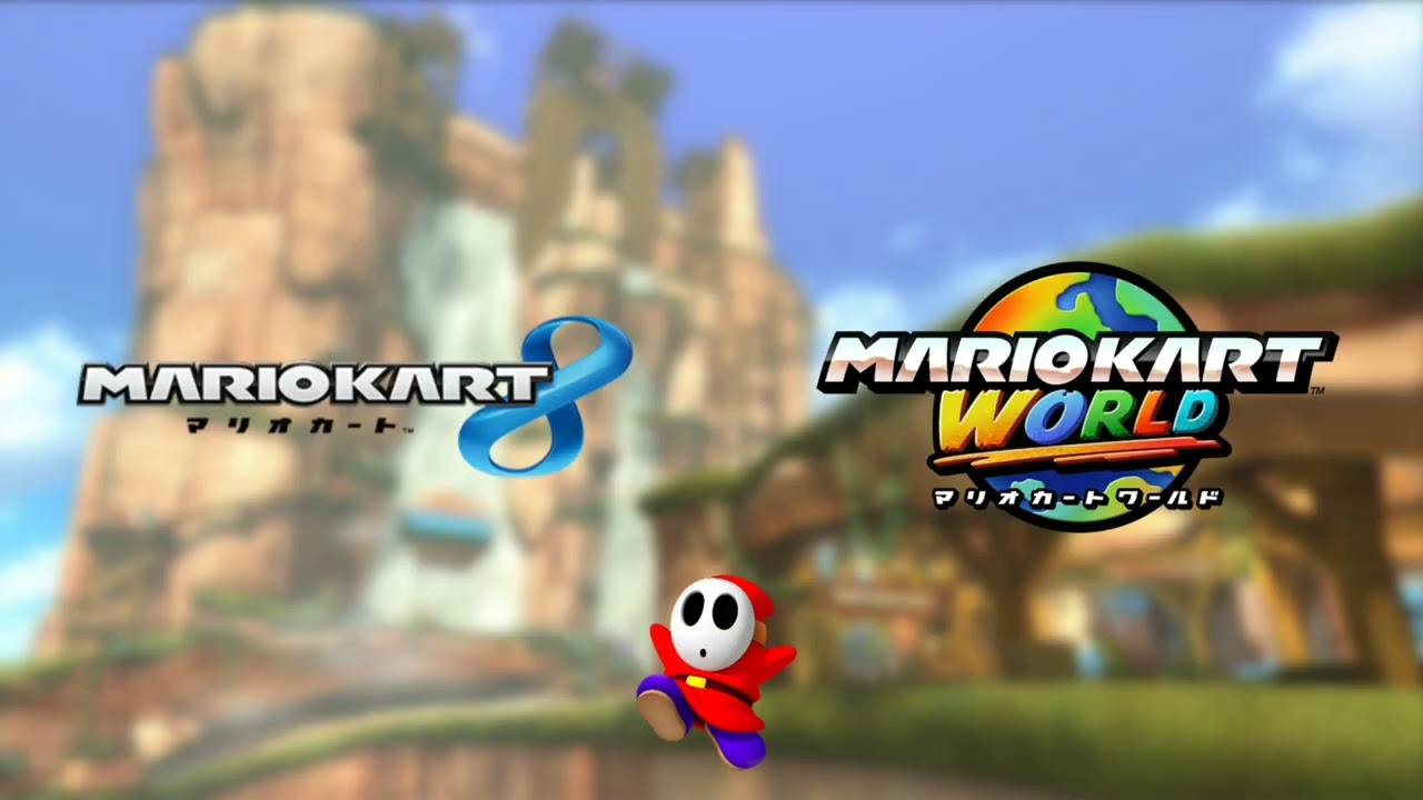 【同時再生】WiiU ヘイホーこうざん│WiiU Shy Guy Falls mashup