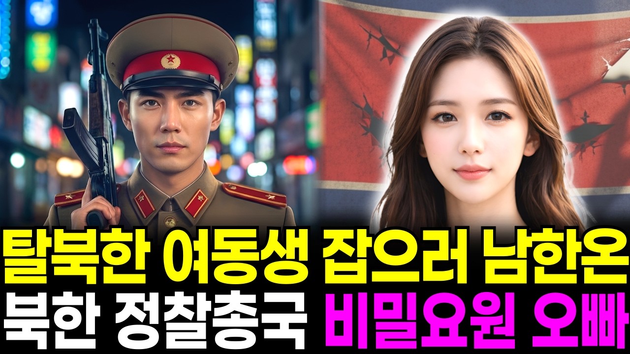 탈북한 여동생 잡으러 남한온 북한 정찰총국 비밀요원 오빠 | 탈북스토리 | 북한이야기 | 탈북민