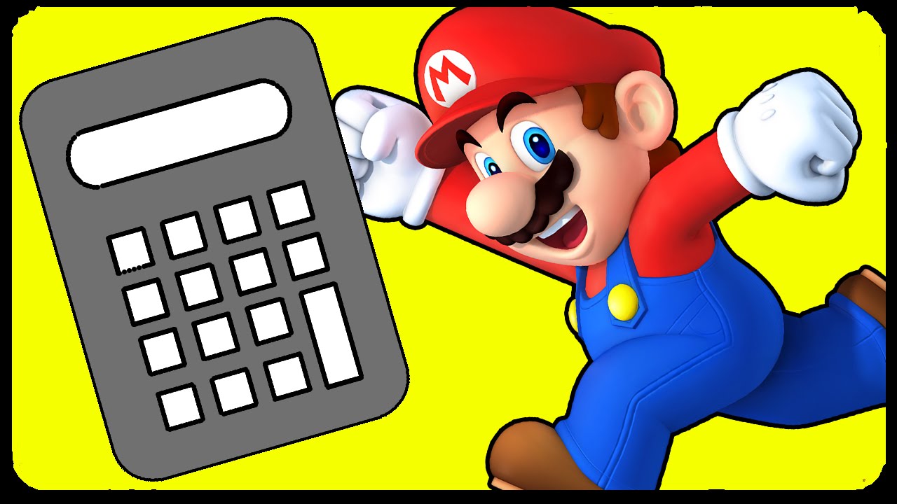 Working Calculator Level in Super Mario Maker