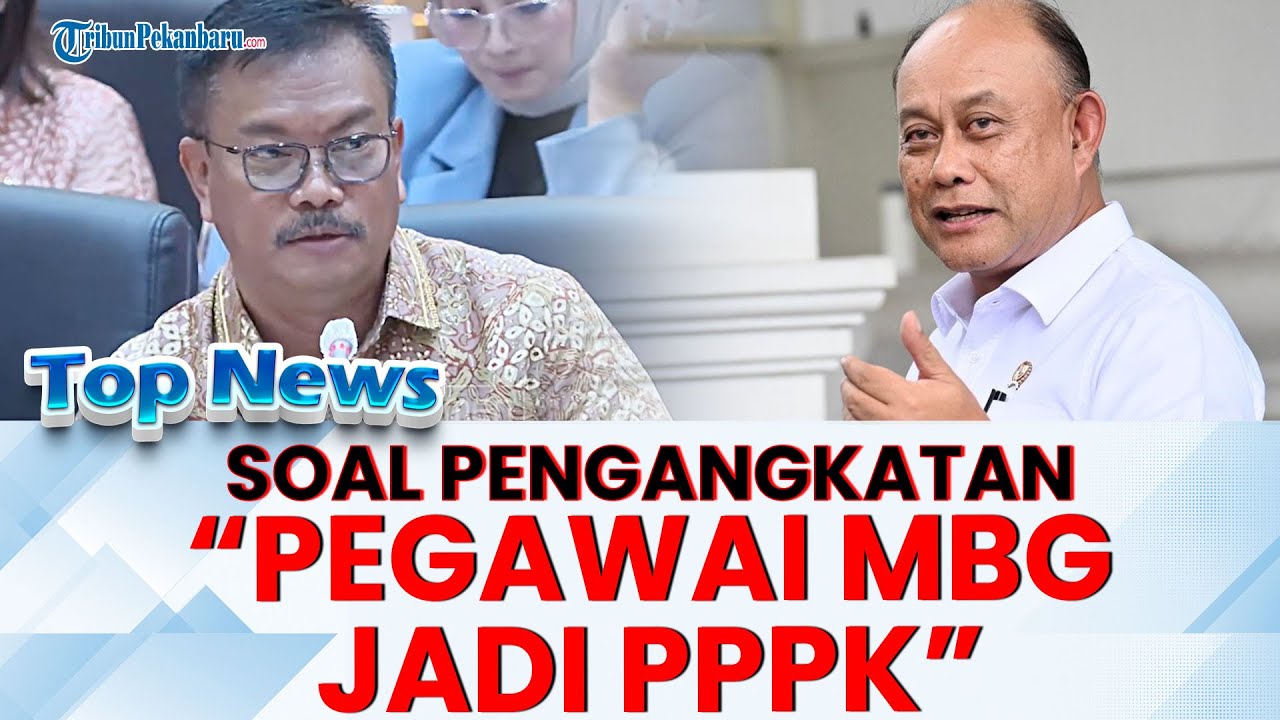 🔴 PENGANGKATAN PEGAWAI MBG JADI PPPK! Anggota DPR PDIP kritisi perbedaan nasib pegawai SPPG dan guru