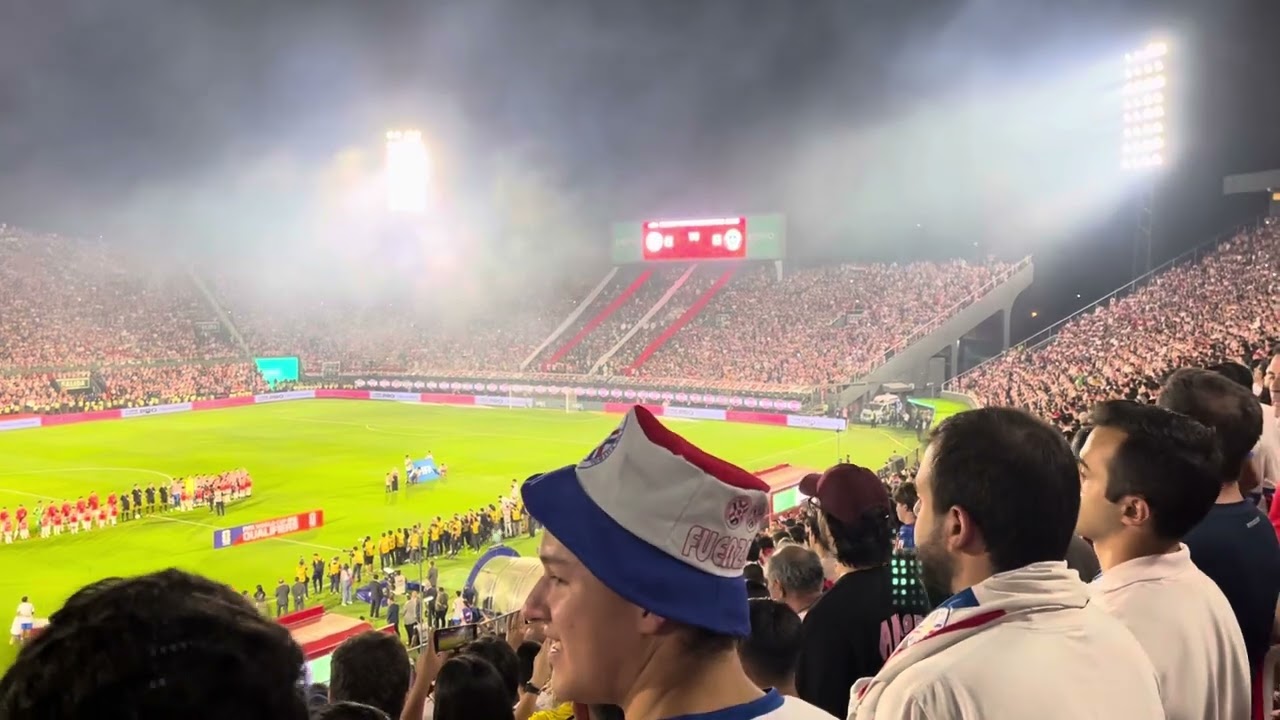 Himno nacional de Paraguay vs Chile - Eliminatorias 2026