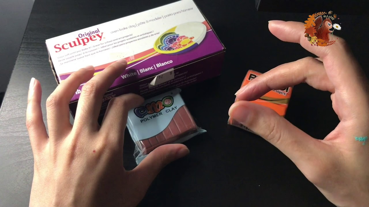 انواع الصلصال الحراري واماكن بيعه | Polymer clay