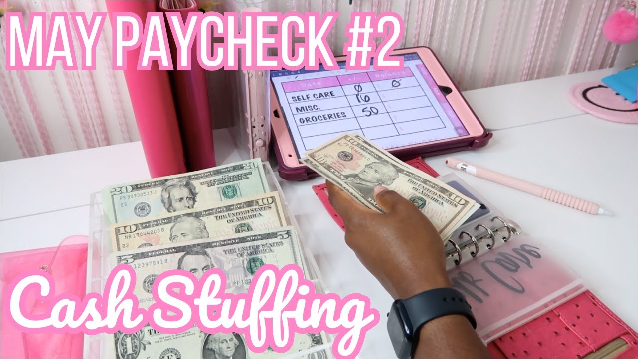 CASH ENVELOPE STUFFING | MAY PAYCHECK #2 2025 | #budgeting #cashstuffing #savings