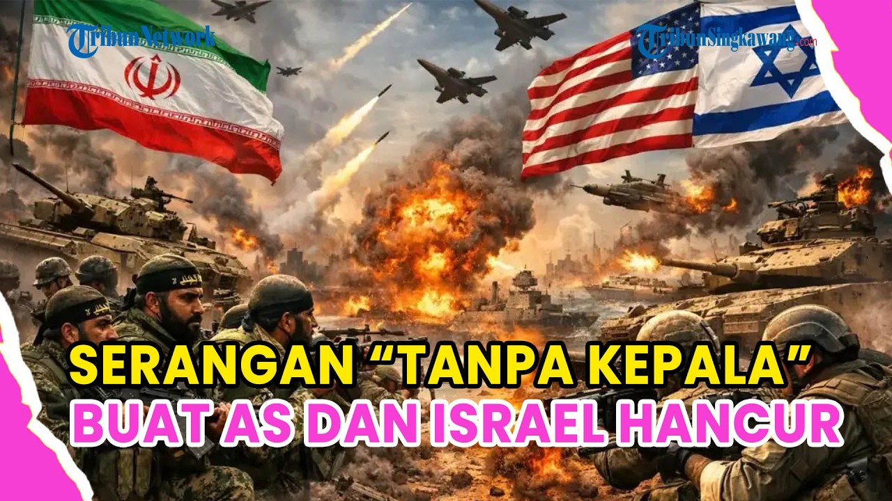 🔺IRAN MODE AUTOPILOT, SERANGAN 