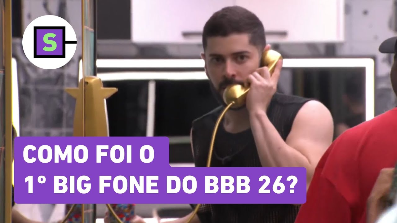 BBB 26: Como foi a primeira participa&ccedil;&atilde;o do Big Fone nesta edi&ccedil;&atilde;o do reality?