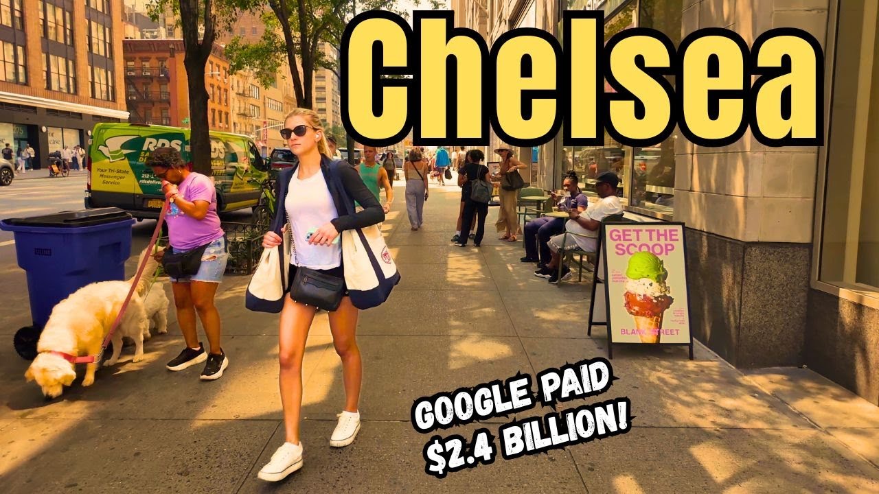 Exploring Manhattan's CHELSEA | GOOGLE’s NYC $2.4 BILLION Chelsea Market!