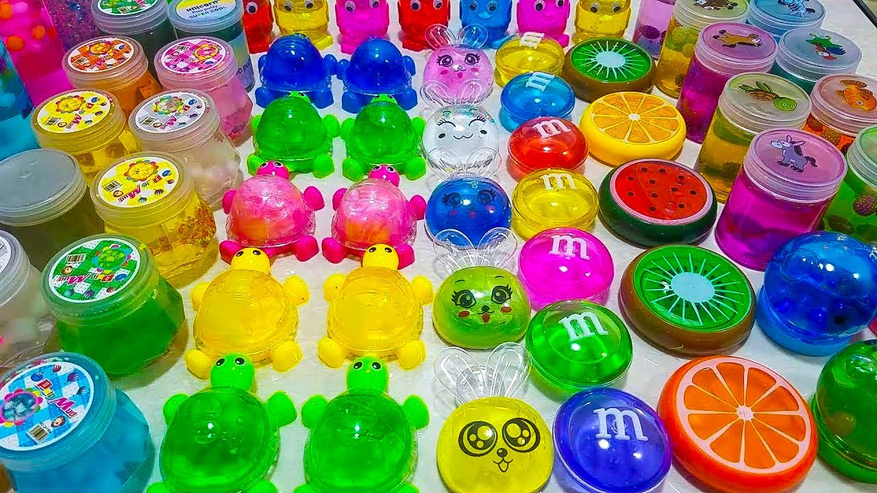 MIXING ALL MY STORE BOUGHT SLIME !! SLIME SMOOTHIE - SATISFYING SLIME VIDEOS !  ALEX SLIME !!